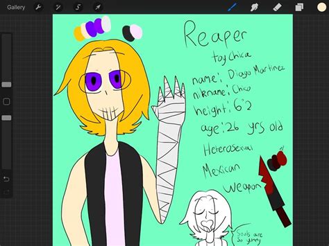 My Human Design For Reaper Toy Chica Five Nights At Freddys Amino