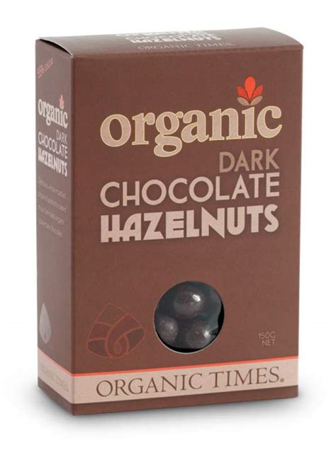 Organic Dark Chocolate Hazelnuts Ekowarehouse