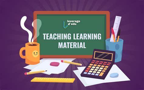Teaching Resources Education Through Effective And Materials