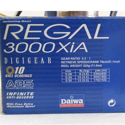 Daiwa Regal XIA 3000 Spinning Reel Bulletin Board Looking For On