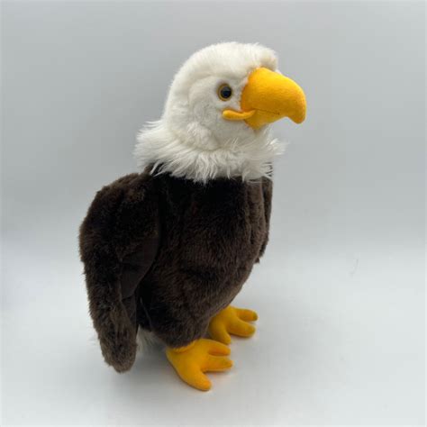 Custom Design Lifelike Bald Eagle Stuffed Animal Toys American White