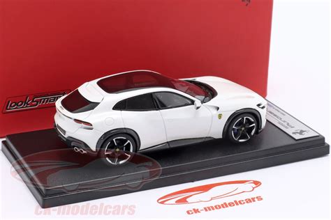 Looksmart 143 Ferrari Purosangue 建设年份 2022 白色的 Ls540c 模型 汽车 Ls540c