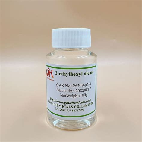 China Ethylhexyl Oleate Ethylhexyl Oleate Cas Suppliers