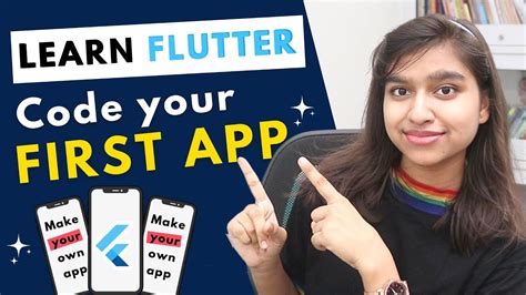 Build Your Very First Flutter App Flutter Tutorial For Beginners