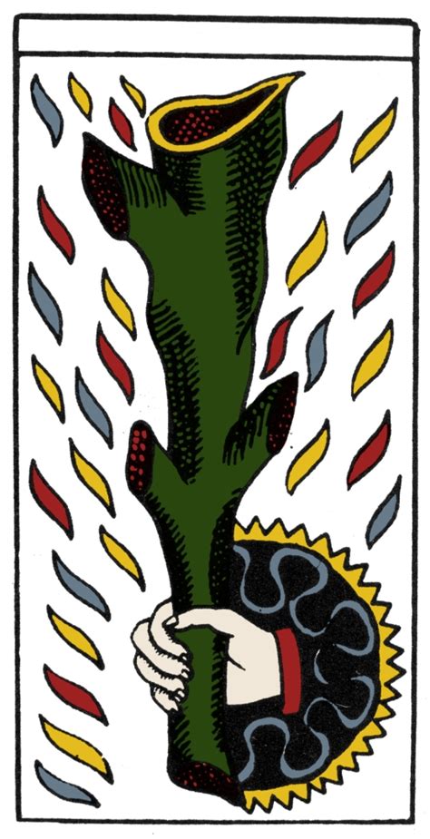 Ace of wands tarot card. Posterazzi: Tarot Card Ace Of Wands NThe Ace Of Wands ...