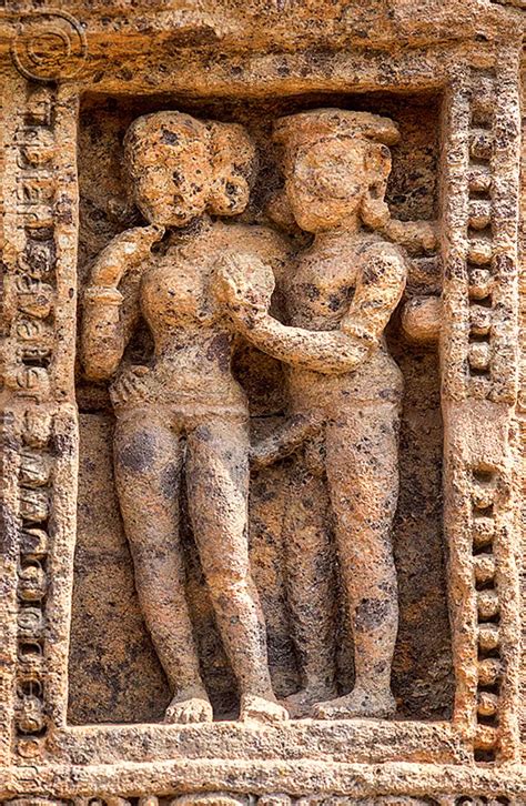 Erotic Sculpture Konark Sun Temple India