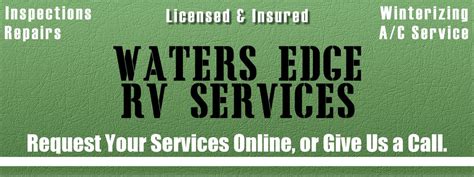 Service Areas Waters Edge Rv Services