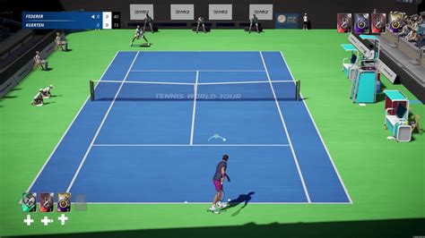 Tennis World Tour 2 Federer Vs Kuerten Pc 4k High Quality Stream And Download Gamersyde