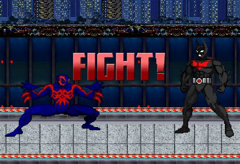 Maybe you would like to learn more about one of these? Image - Batman Beyond VS Spider-Man 2099 2.png | DEATH ...