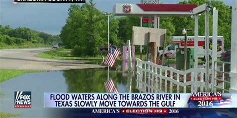 Texas Flood Waters Along Brazos River Move Towards The Gulf Fox News