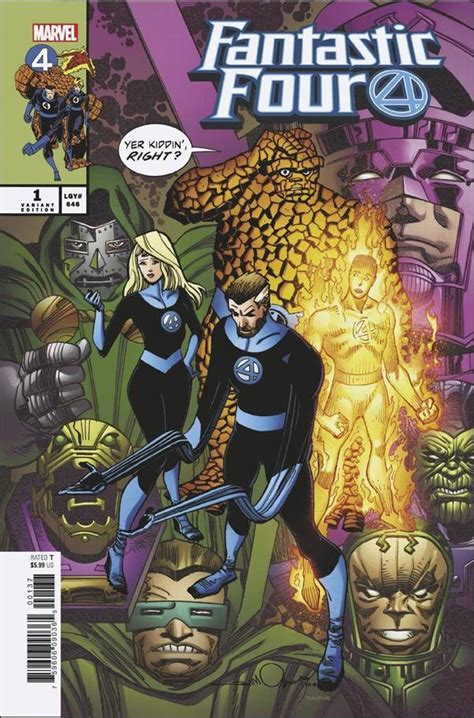 Fantastic Four 1 E Oct 2018 Comic Book By Marvel