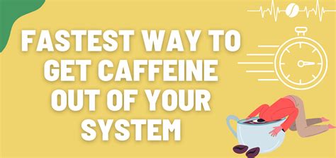 fastest way to get caffeine out of your system drug genius