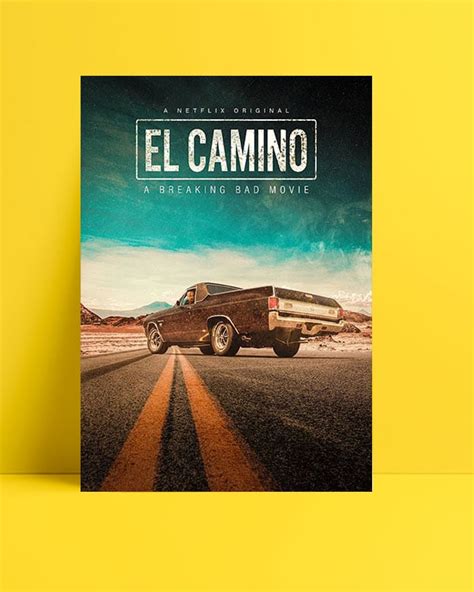 Spoilers below for el camino: El Camino A Breaking Bad film posteri, afişi, tablosu satın al