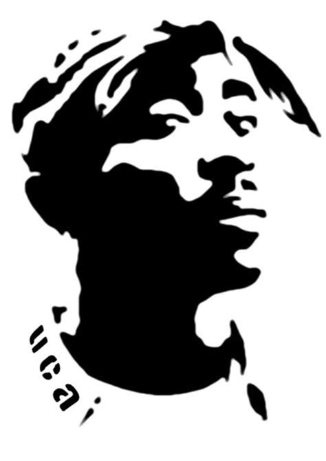 Pin By Be White On Hipster Art Silhouette Art Tupac Art Stencil Art