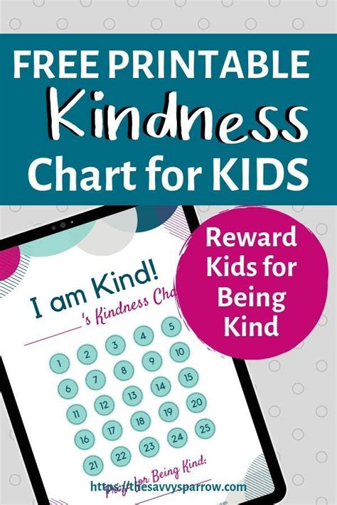 Encourage Your Kids To Be Nice With These Free Printable Kindness