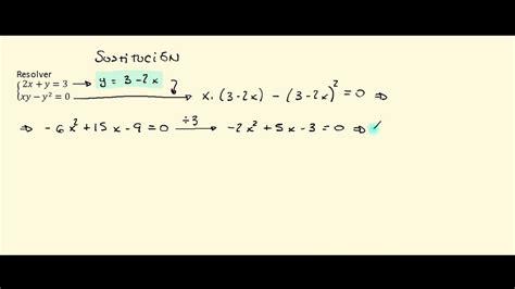 Sistema De Ecuaciones No Lineales Youtube