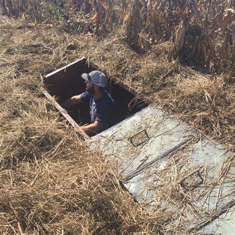 Experience Our Pit Blinds Concealed Comfort Waterfowl Pit