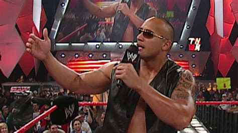 The Rock Tells Off Toronto Raw February 24 2003