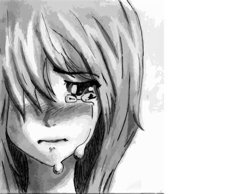 Sad Anime Girl Crying Pictures Depressed Anime Girl