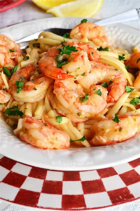 Linguine with Shrimp, Garlic, and Lemon • The Goldilocks Kitchen