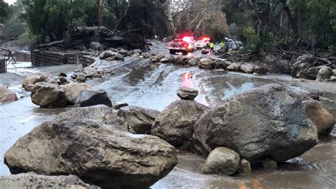 California Mudslides 17 Dead And Several Missing After Disaster