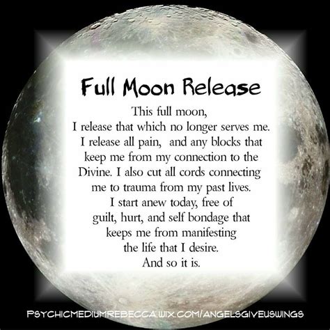 And So It Is Happy Super Full Moon ♥ New Moon Rituals Full Moon