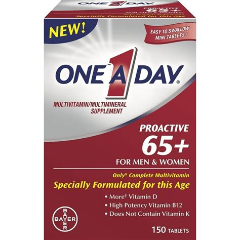 Proactive 65 Size 150ct Proactive 65 150ct One A Day Proactive 65