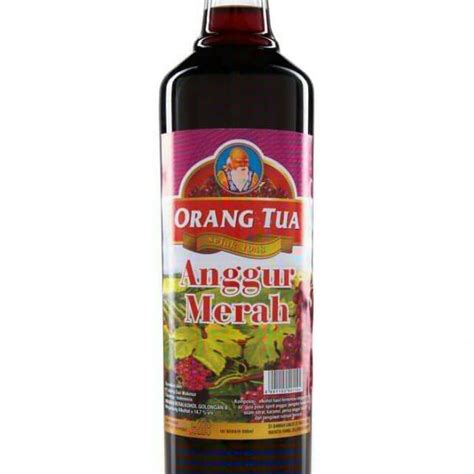 620 ML Anggur merah cap orang tua botol besar | Shopee Indonesia