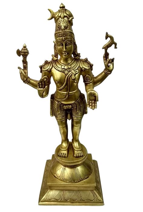 Brass Lord Shiva Statue Packaging Type Box Rs 5500 Piece Vignesh Super Stores Id 23326324955