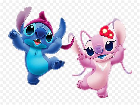 Stitch And Girl Transparent Png Stitch And Angel Stich Png Free