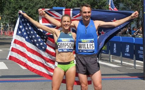 veterans jenny simpson and nick willis win again on 5th avenue mile