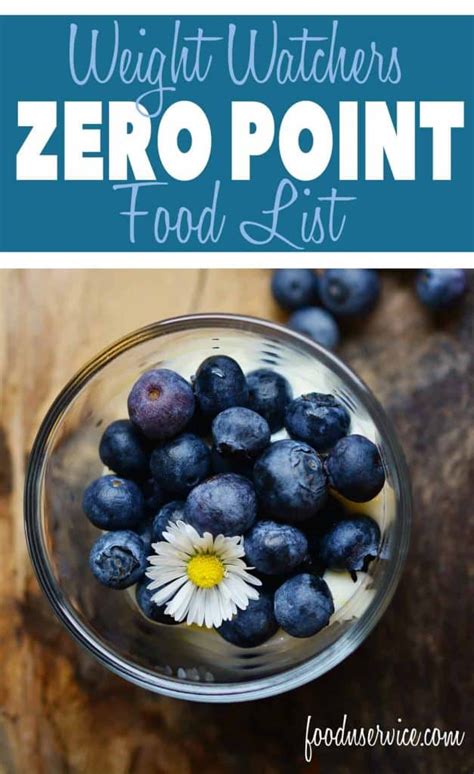 Maybe you would like to learn more about one of these? List of Foods That Are Zero Points on Weight Watchers ...