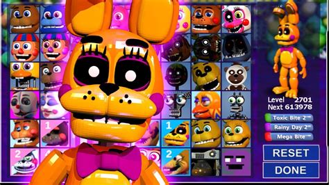 Adventure Golden Toy Bonnie In Fnaf World Mod Youtube