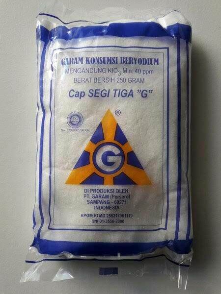 Garam Segitiga Biru Halus Lazada Indonesia