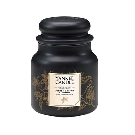Yankee Candle Limited Edition Med Jar Golden Orange Blossom 1557325e