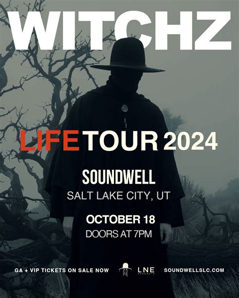 Witchz Life Tour 2024 At Soundwell Tickets At Soundwell In Salt Lake