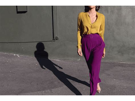 What To Wear With Purple Trousers Dresses Images 2022