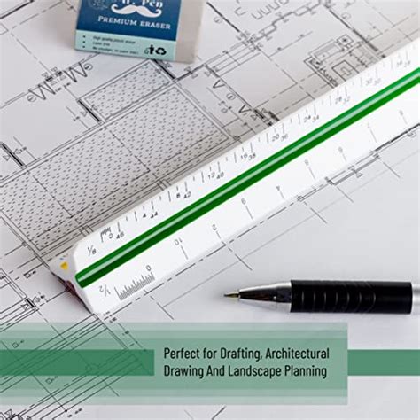 Buying Guide Mr Pen Architectural Scale Ruler 12 Plastic Architect