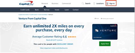 One of the greatest things about capital one is that you can make your payments simply logging into your online account. Capital One® Venture® Rewards Credit Card Login | Make a ...