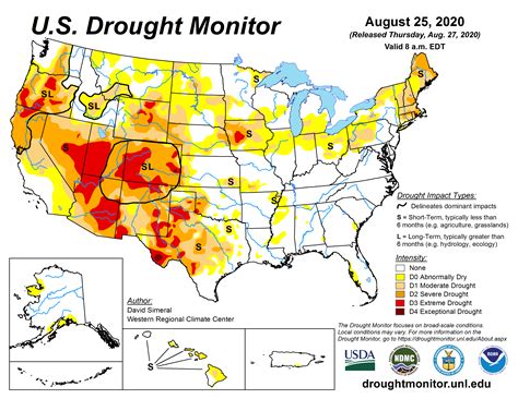 2020 Drought Update A Look At Drought Across The United States In 15