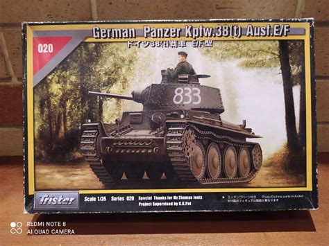 Tristar 135 German Panzer Kpfw38t 興趣及遊戲 玩具 And 遊戲類 Carousell