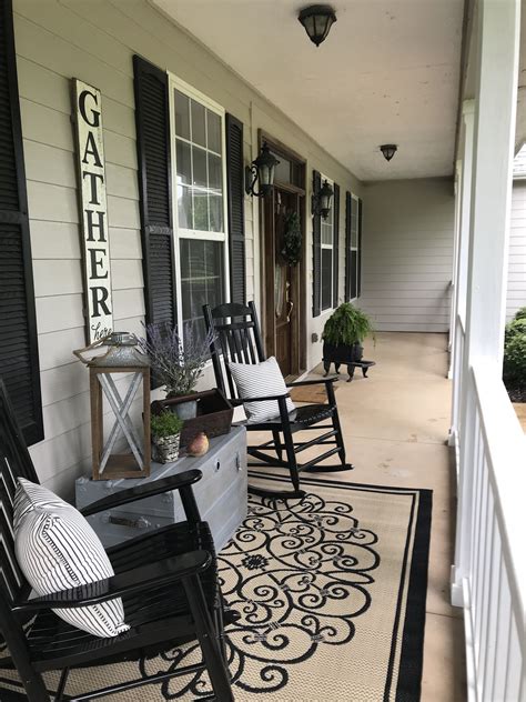 30 Farmhouse Front Porch Ideas Kiddonames