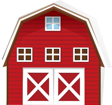 Download Farm House Photography Barn Red Stock Clipart Png Free