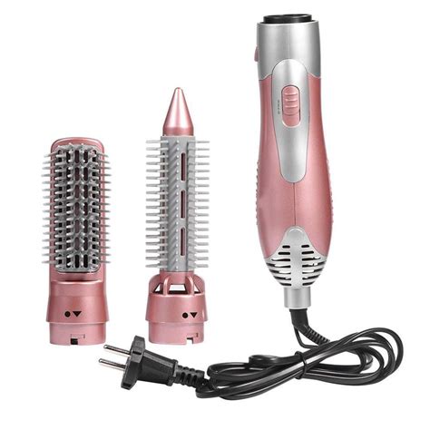 3 In 1 Rotating Hair Brush Curler Roller Automatic Ionic