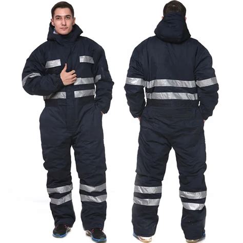 Buy Men Overalls Thicken Warm Winter Clothes Work