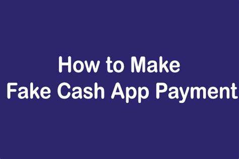 Top 21 How To Make A Fake Cash App Payment Top Answer Update