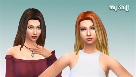 Sims 4 Mm Cc Ombre Hair