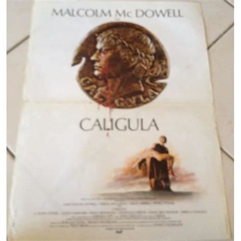 Affiche Caligula Malcolm Mcdowell Cdiscount Maison