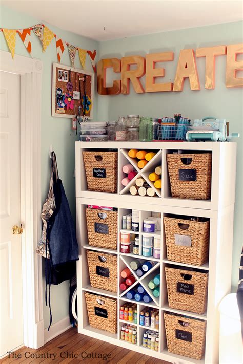 Real simple transformed it into three tidy zones that foster calm and creativity. My Craft Room plus MORE Craft Room Tours - The Country ...