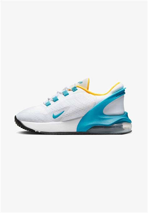 nike sportswear air max 270 go unisex baskets basses white laser yellow ocean bliss diffused